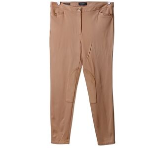 Talbots Skinny Ankle Tan Equestrian Pants